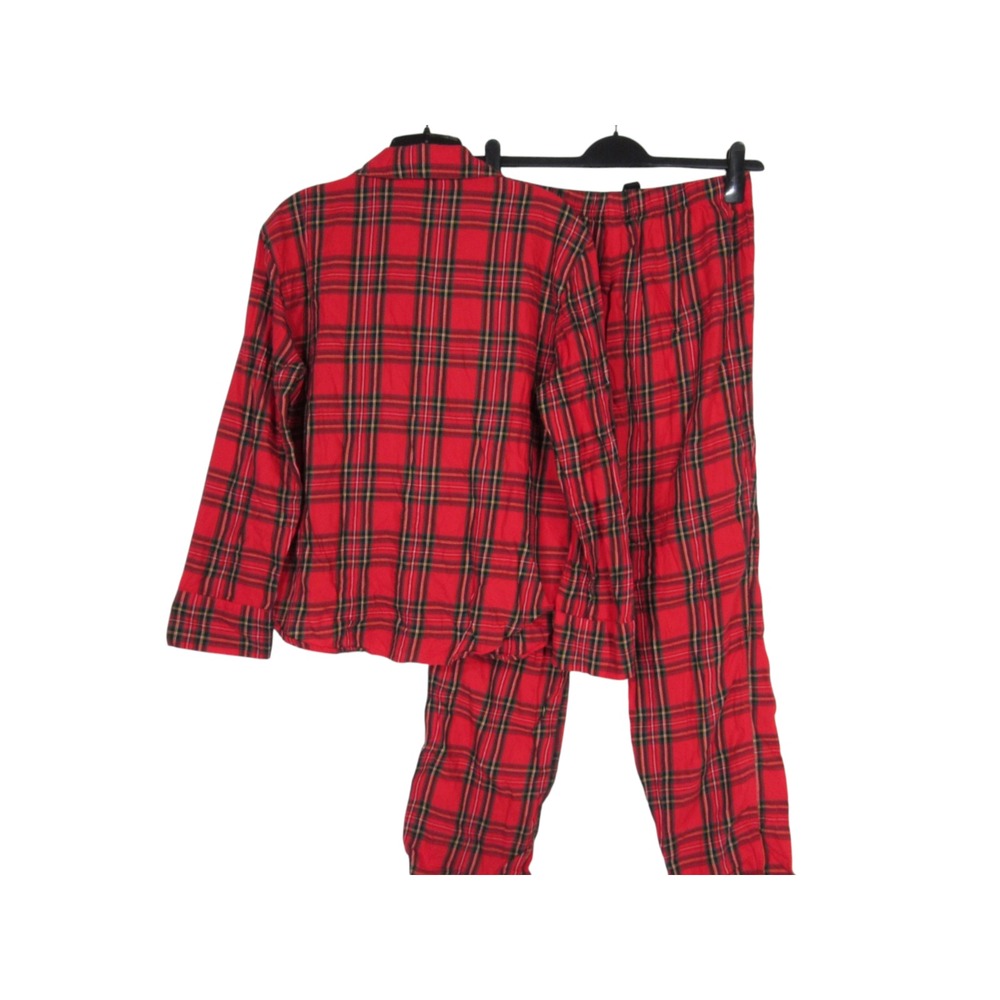VICTORIA'S SECRET Lightweight FLANNEL Button-Up LOUNGE Pajama Set TOP/PANTS Sz S - Picture 5 of 6